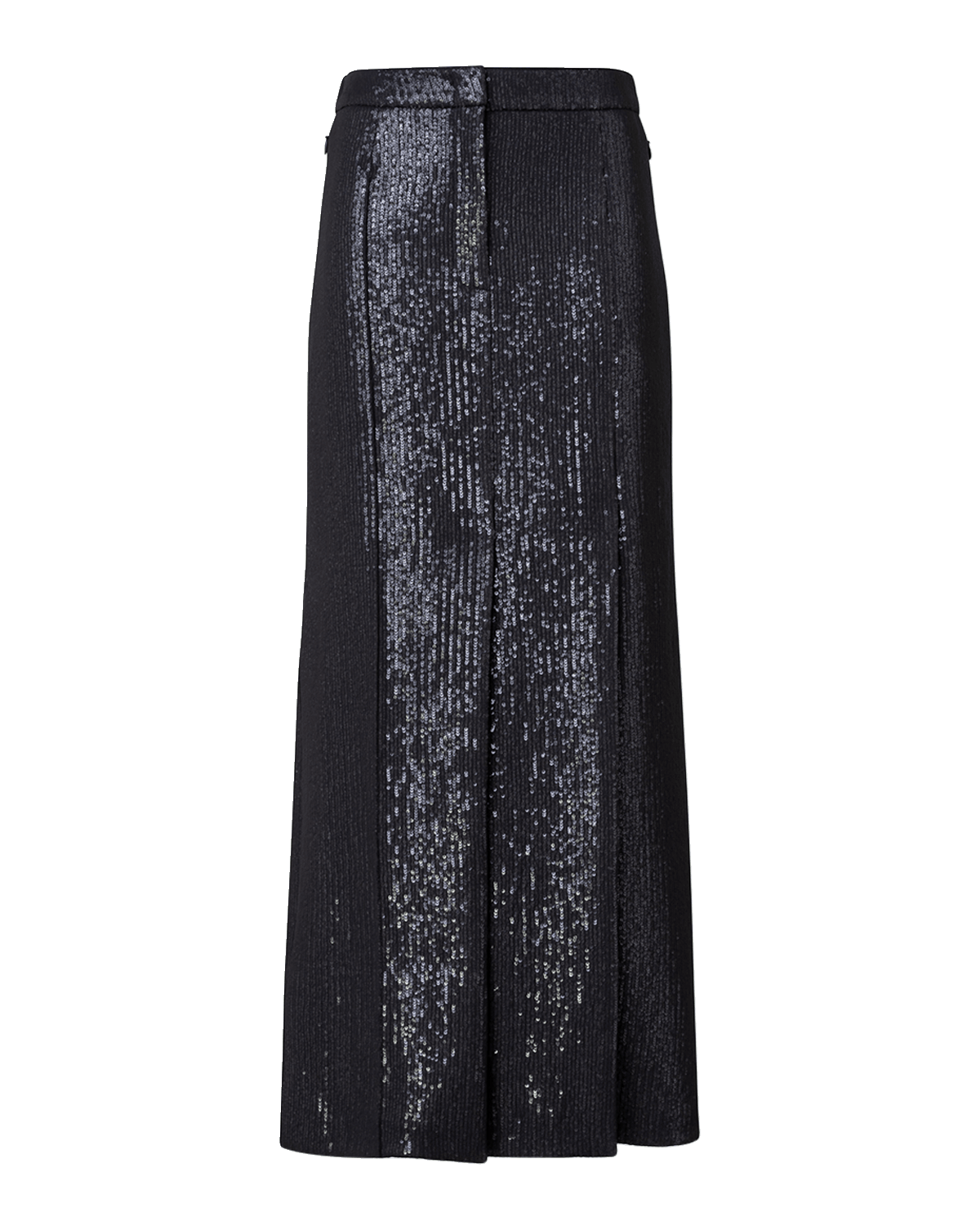 Akris Silk Chiffon Sequin Maxi Skirt