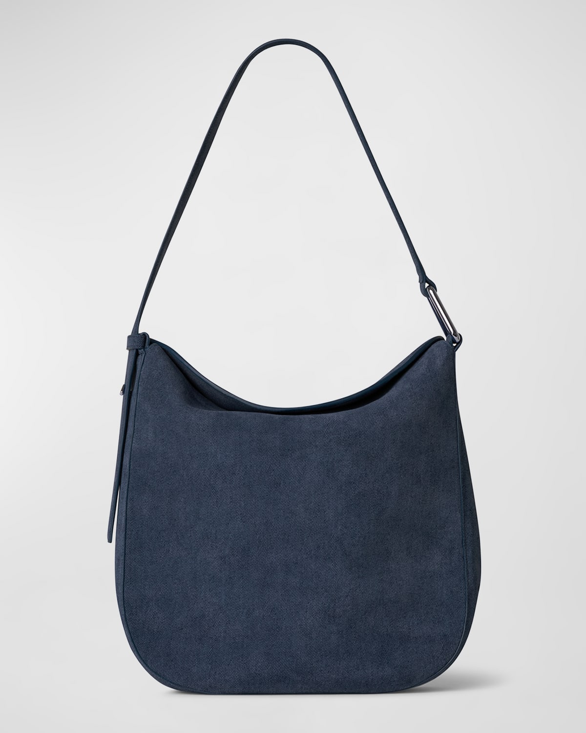 Akris Anna Medium Printed Denim Hobo Bag