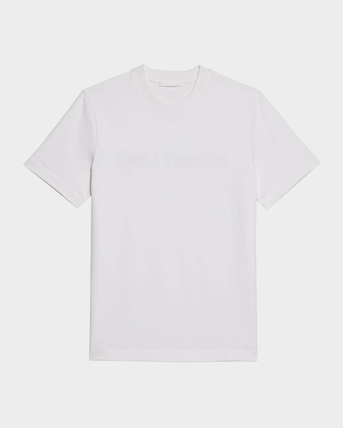 Helmut Lang Men's Logo-Back Short-Sleeve Heavy Cotton T-Shirt