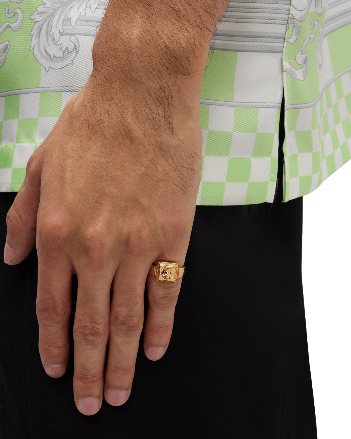 Versace Men's Medusa Ring