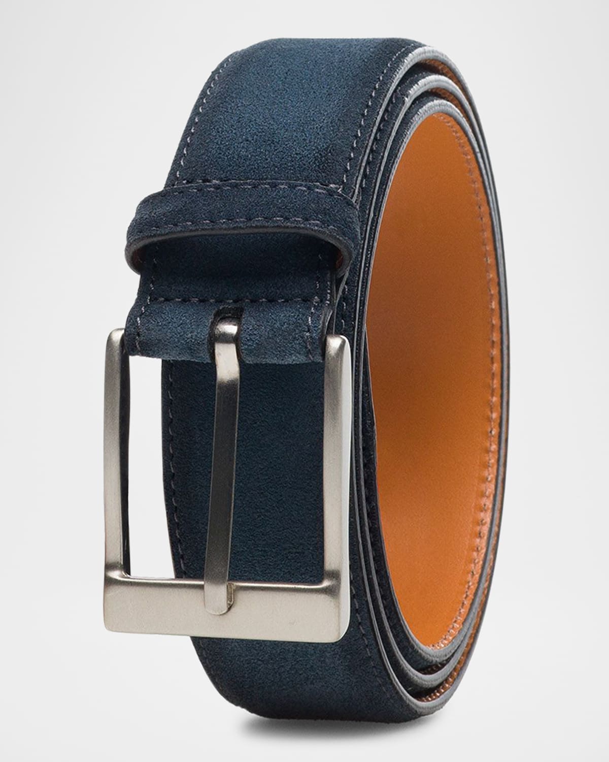 Magnanni Men 's Telante Suede Leather Belt