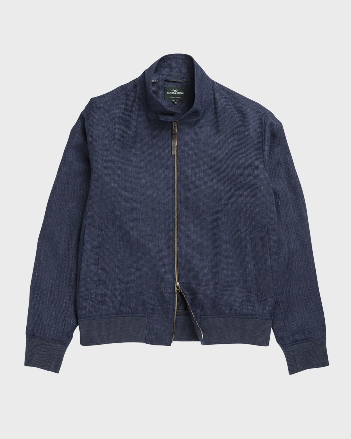 Rodd & Gunn Men's Cascades Linen-Wool Bomber Jacket