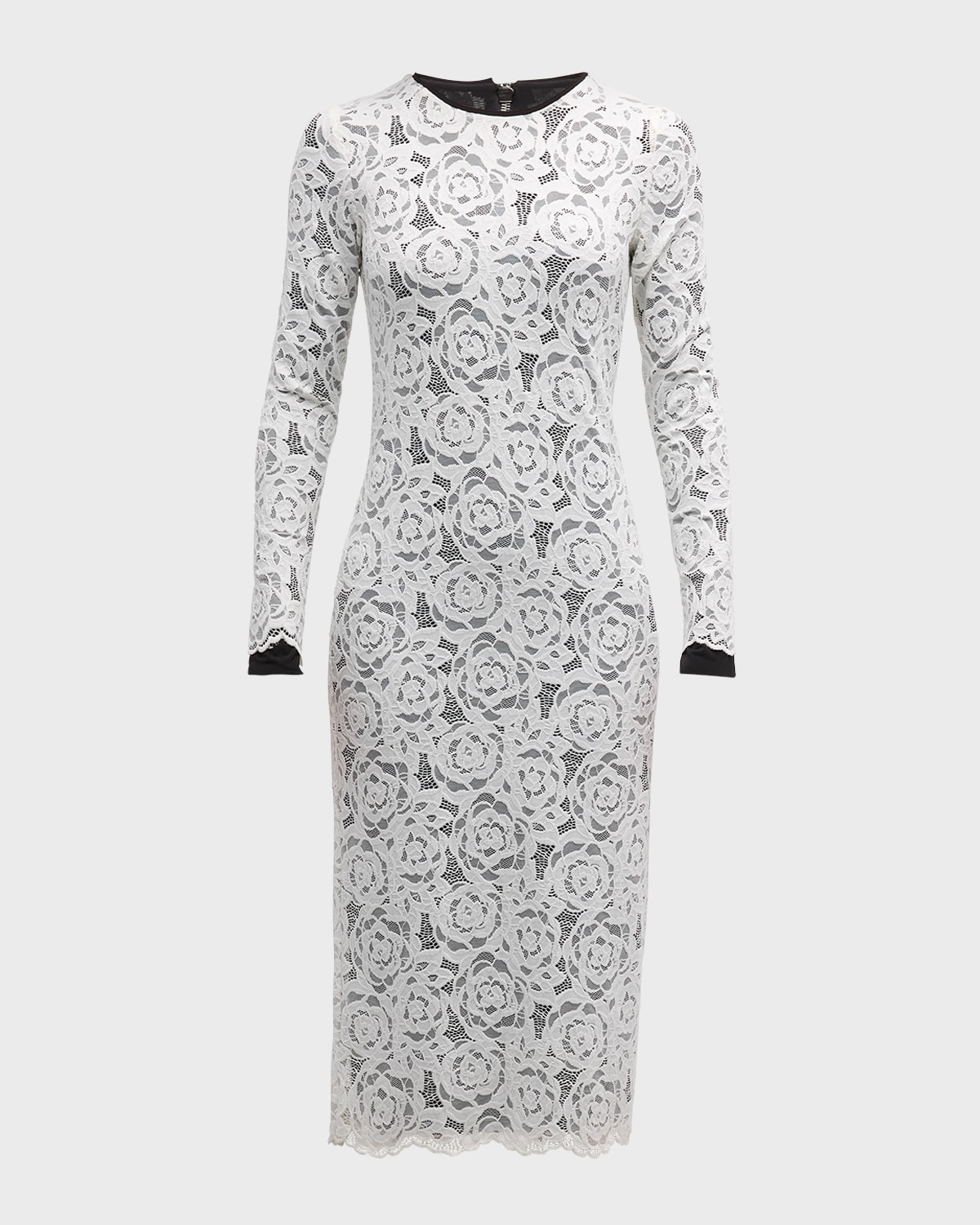 Le Superbe Garden Rose Kate Lace Midi Dress