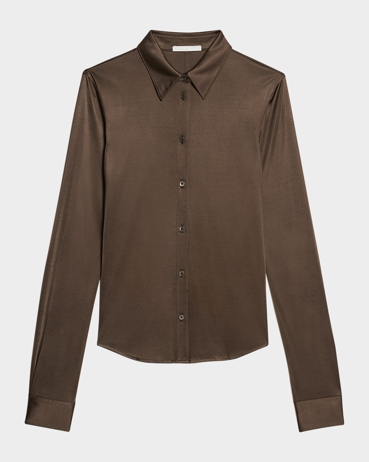 Helmut Lang Fluid Button-Front Shirt
