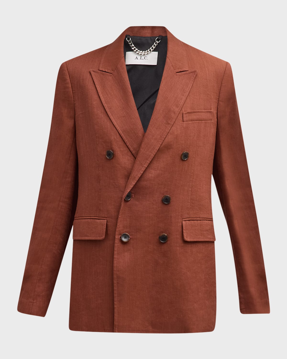 A.L.C. Declan Linen-Blend Jacket