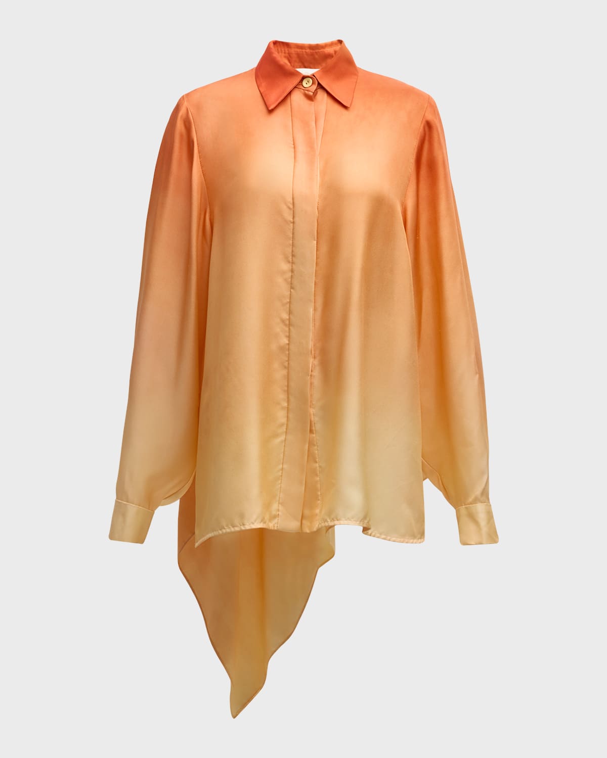 Zimmermann Tranquility Silk Scarf Shirt