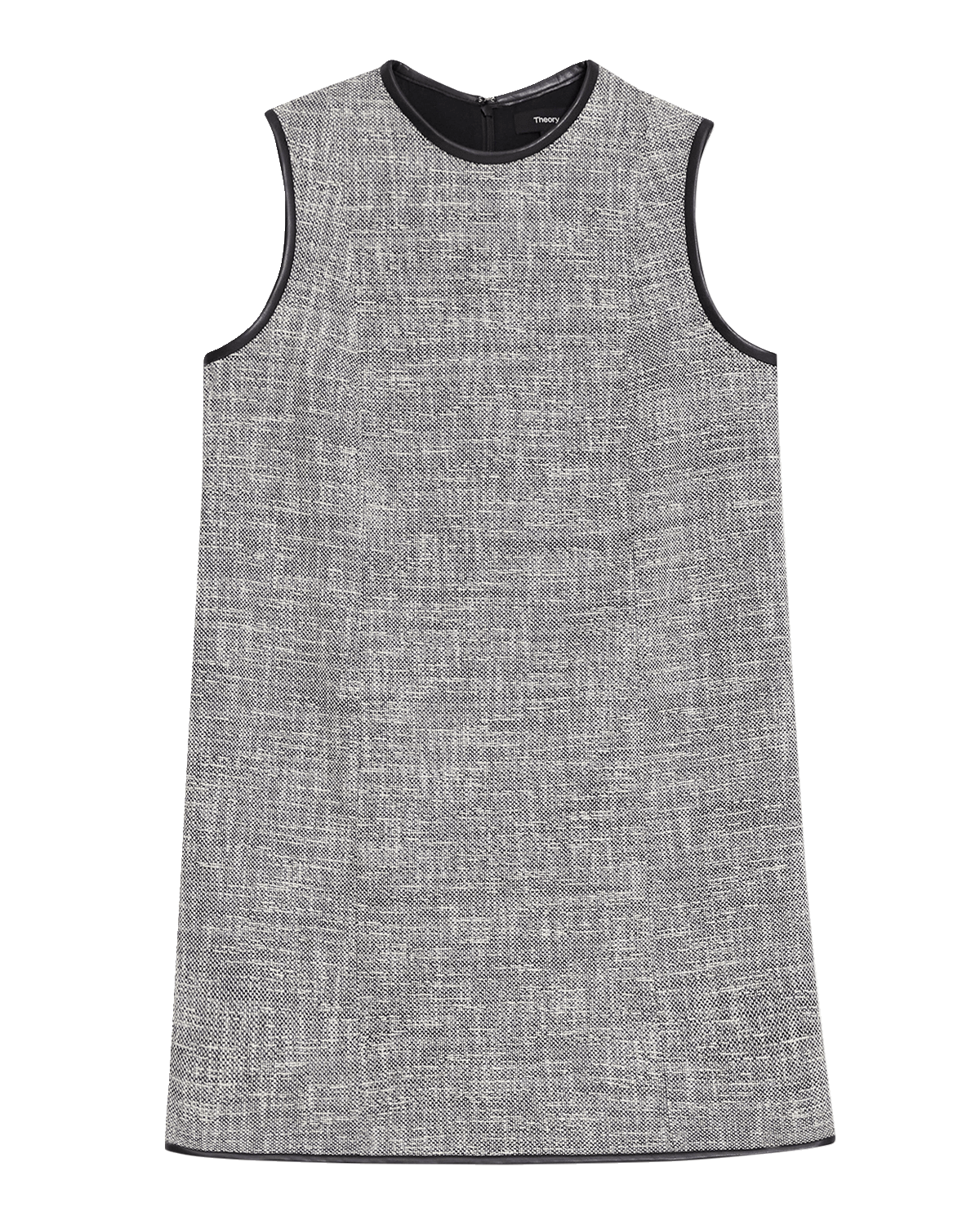 Theory Tweed Canvas Sleeveless Mini Dress