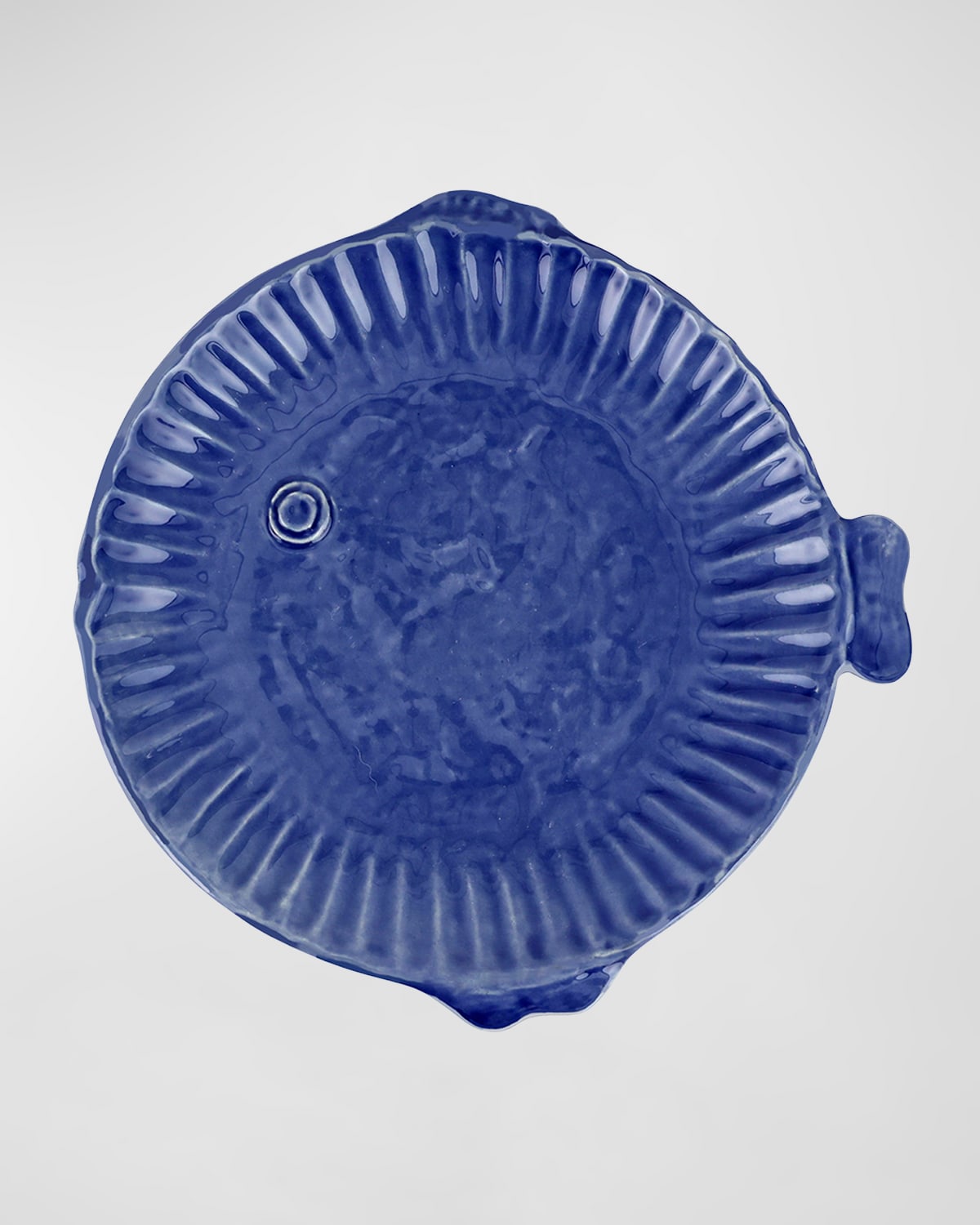 Vietri Pesce Serena Cobalt Salad Plate