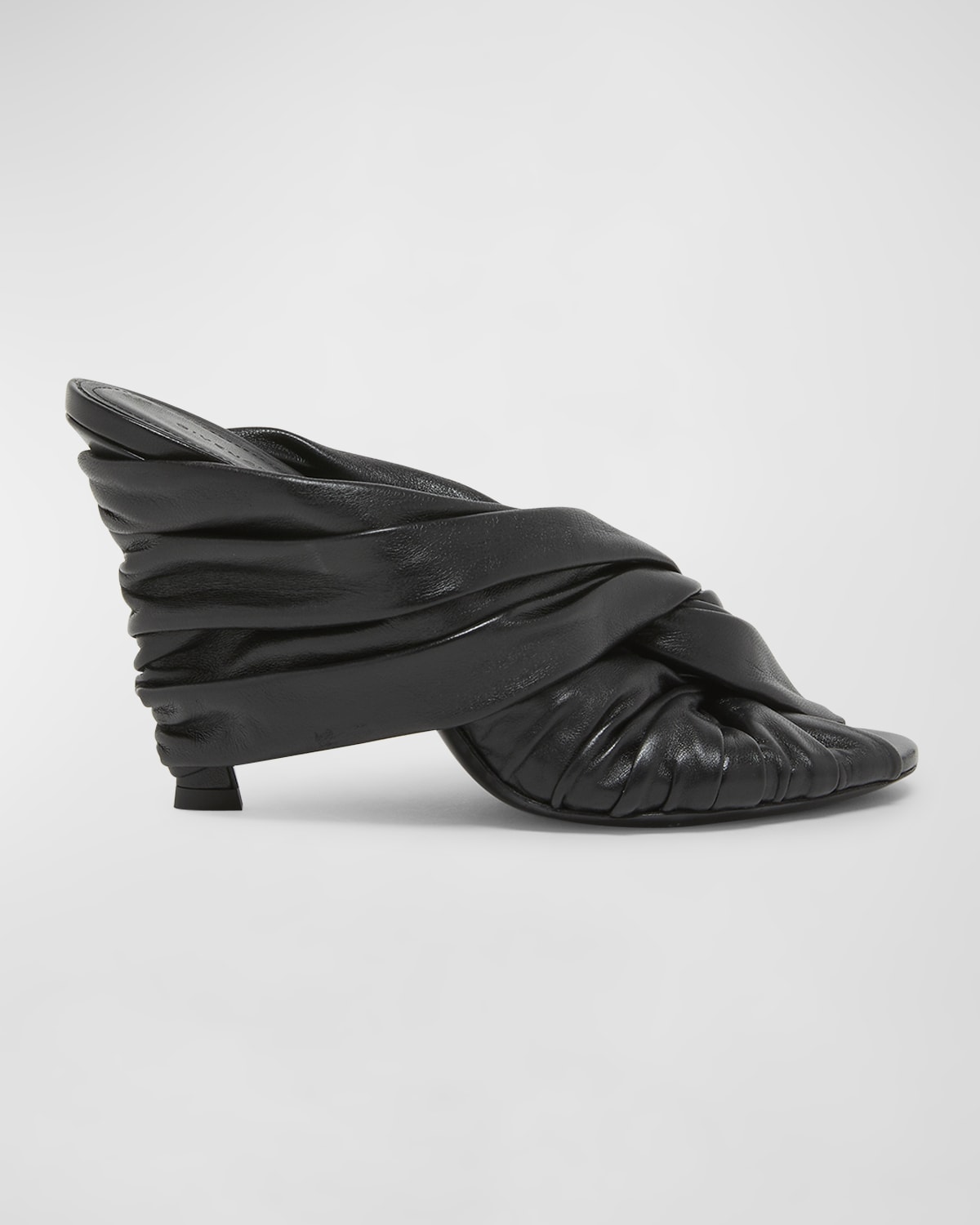 Givenchy Show Twist Leather Mule Pumps