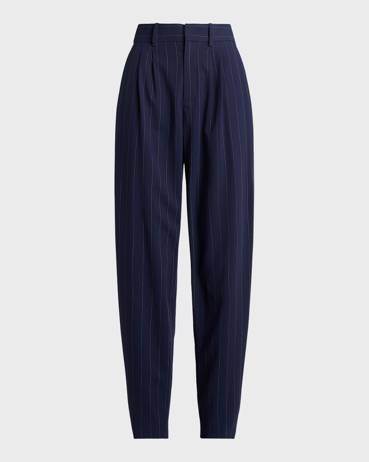 Ralph Lauren Collection Cassidy Pinstripe Wool Pants