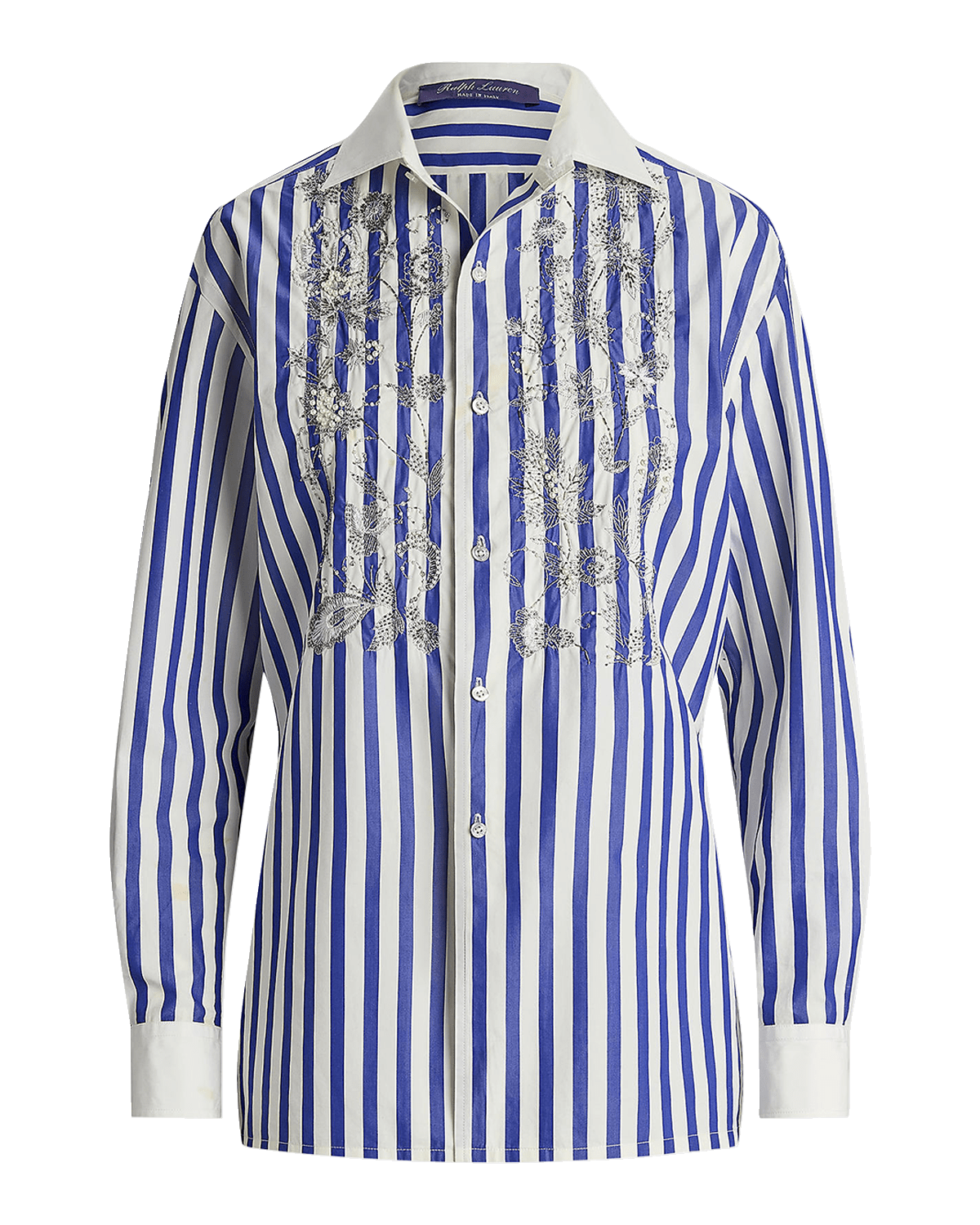 Ralph Lauren Collection Capri Relaxed Fit Embellished Shirt