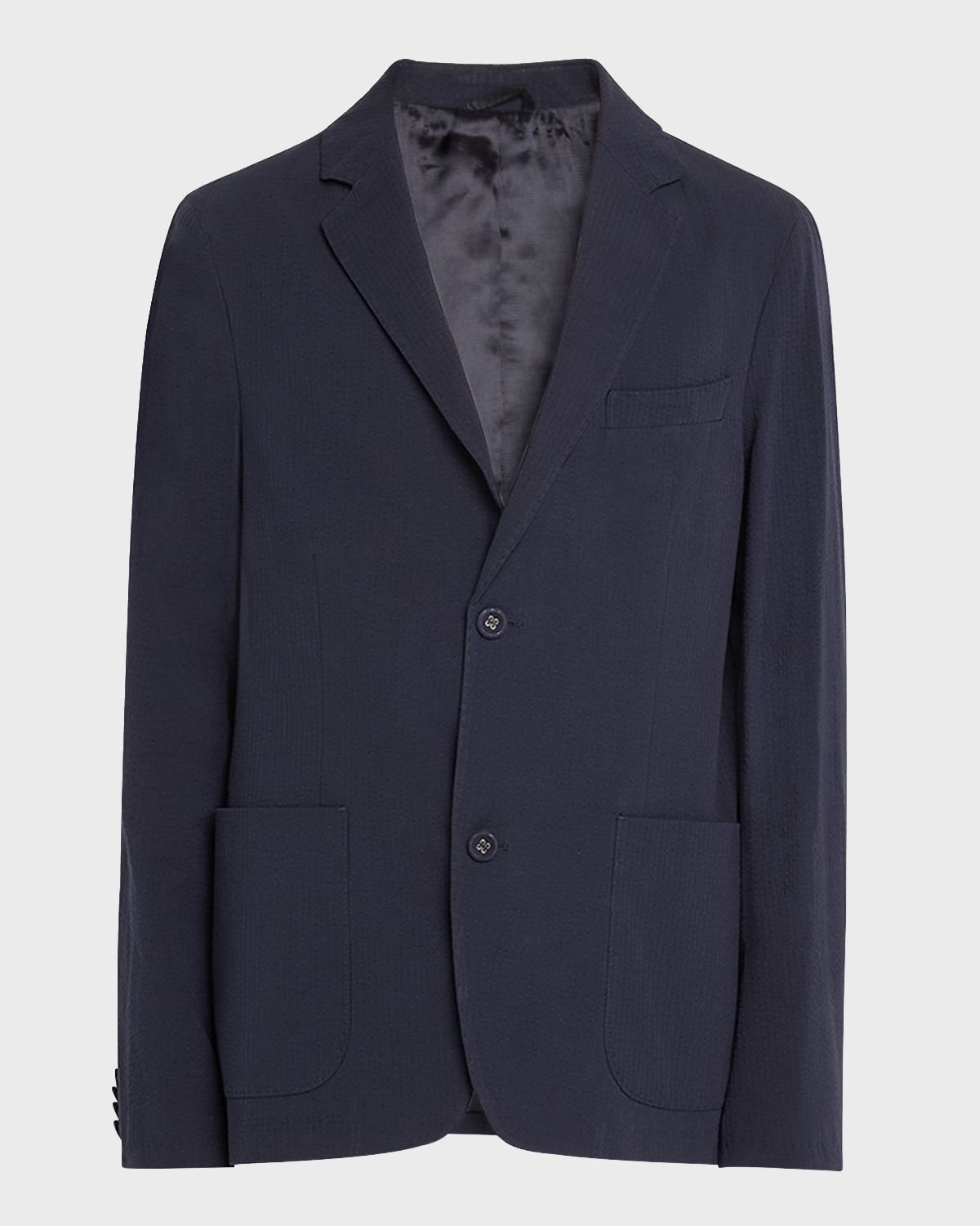 Officine Generale Men's Nehemiah Seersucker Sport Coat