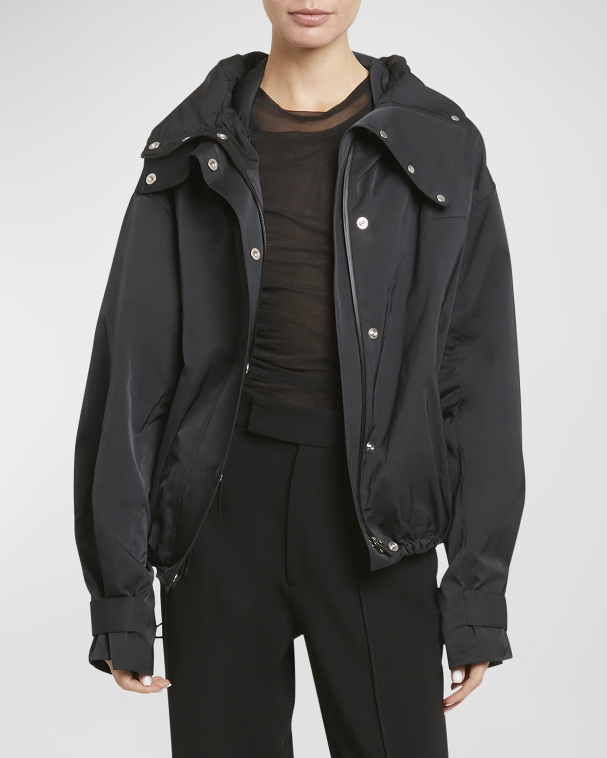 Proenza Schouler Maxwell Hooded Water-Resistant Anorak