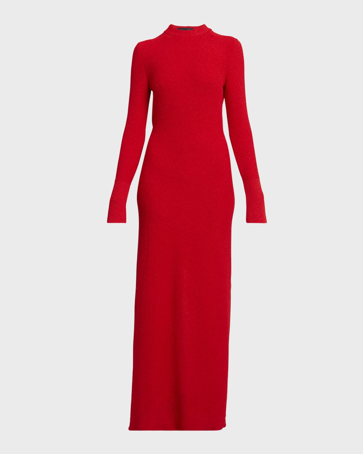 Proenza Schouler Lara Boucle Cut-Out Back Maxi Dress
