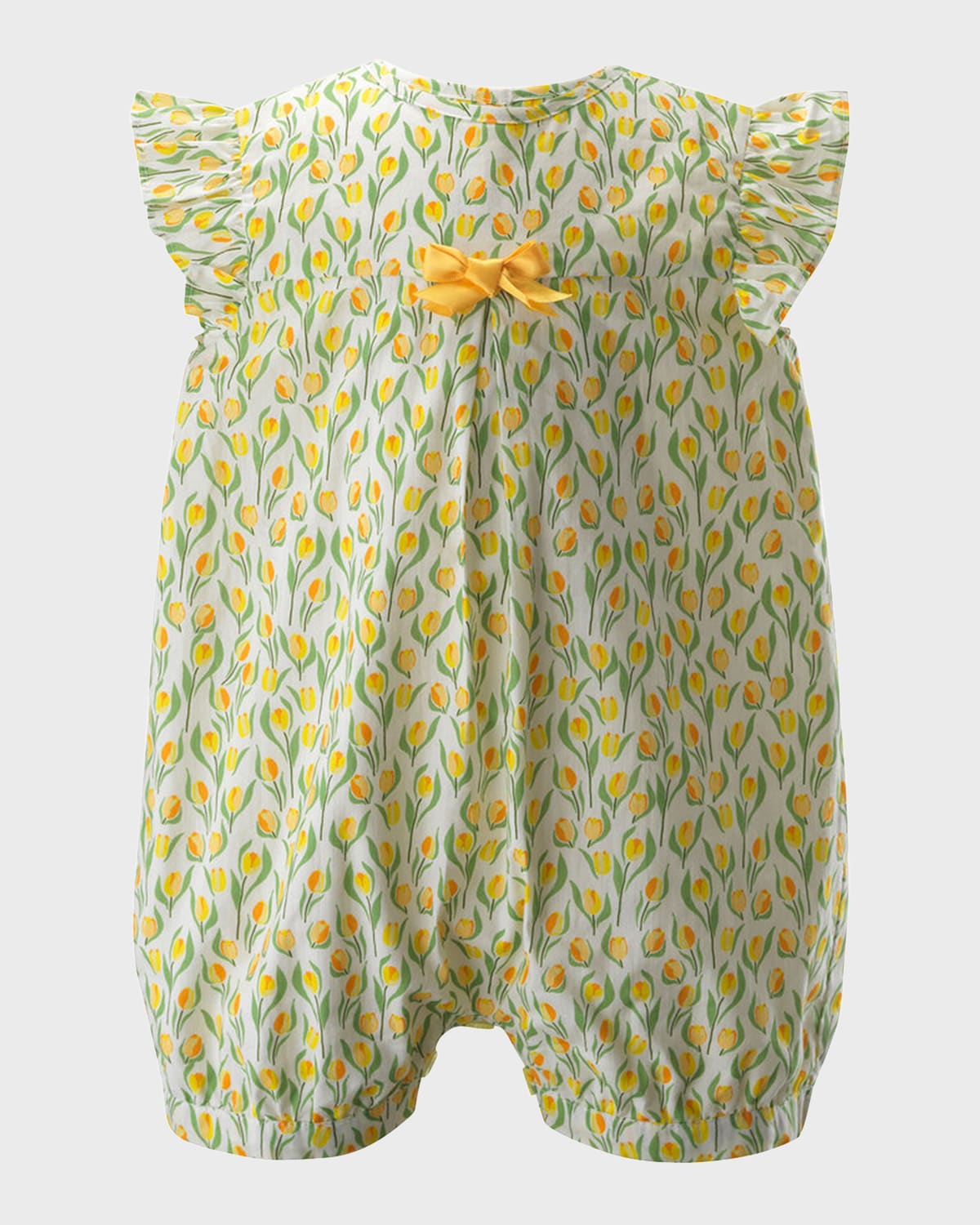 Rachel Riley Girl's Tulip Babysuit, Size 3M-24M