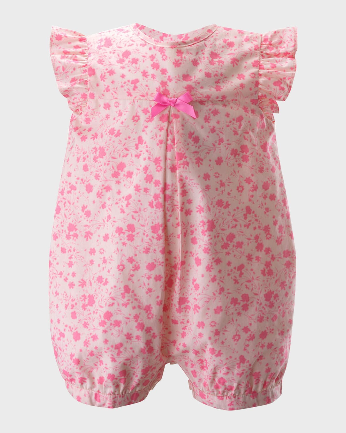 Rachel Riley Girl's Flowerette Babysuit, Size 3M-24M