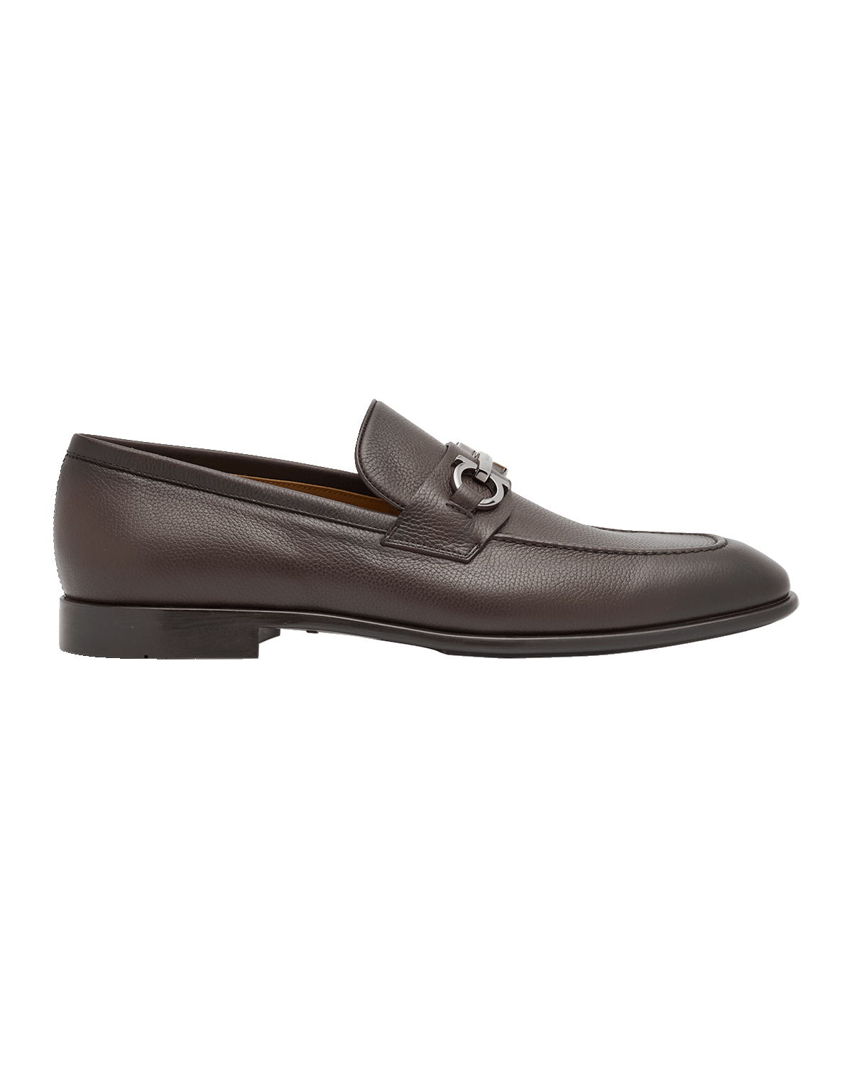 Ferragamo Men's Foster Gancini Bit Loafers