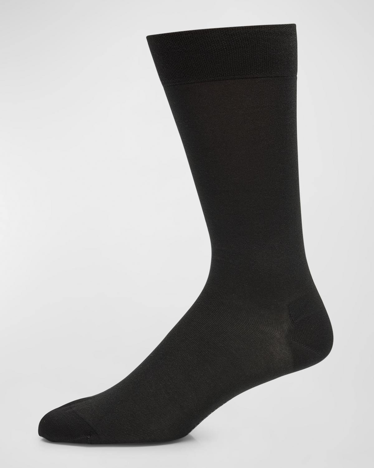 Marcoliani Men's Fresh Of Modal Crew Socks