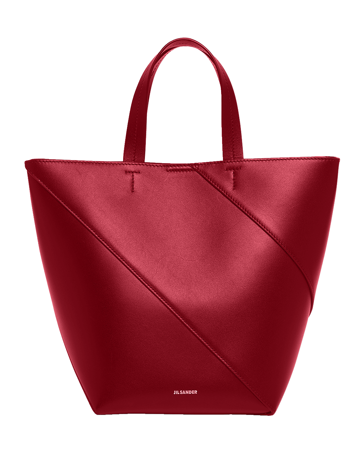 Jil Sander Vertigo Small Leather Tote Bag