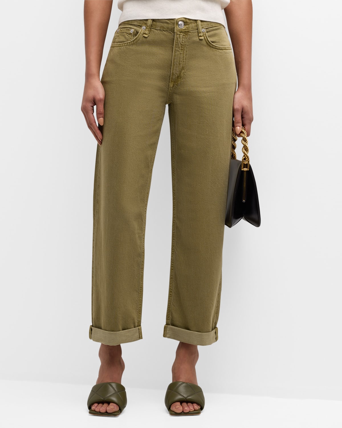 Rag & Bone Featherweight Dre Low-Rise Baggy Jeans