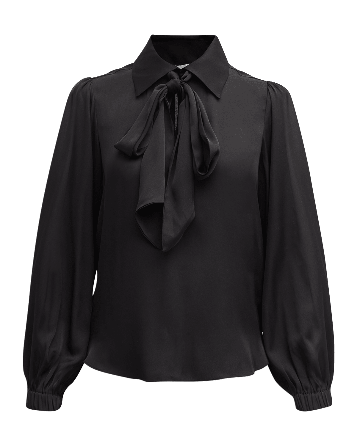 Dea Kudibal Kikki Blouson-Sleeve Tie-Neck Blouse