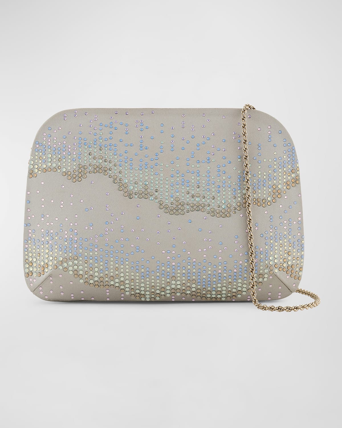 Giorgio Armani Wave Swarovski Crystal Clutch Bag
