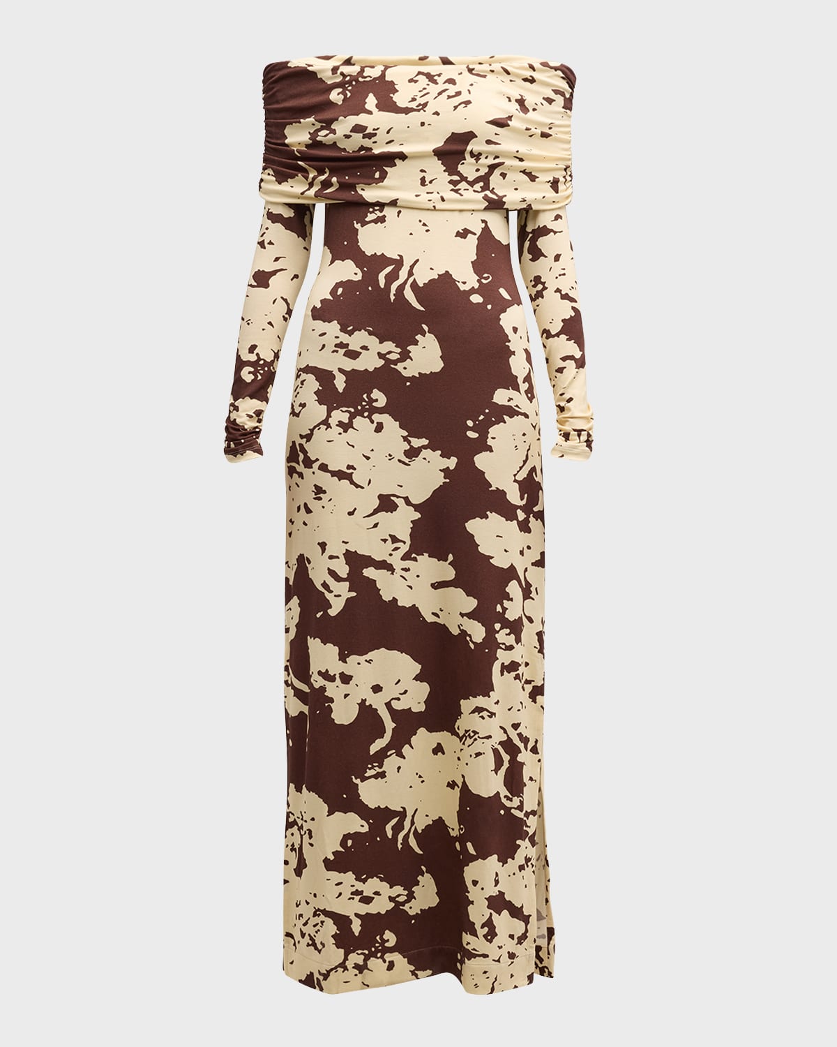 pinkfilosofy Ama Iturri Cimal Off-Shoulder Maxi Dress