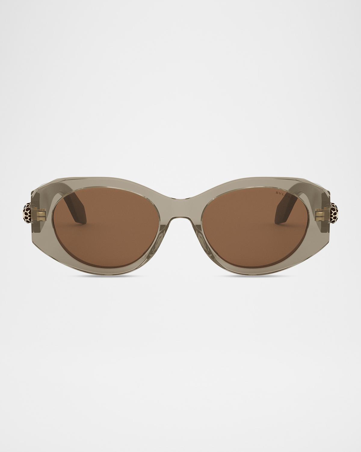 BVLGARI Serpenti Oval Sunglasses