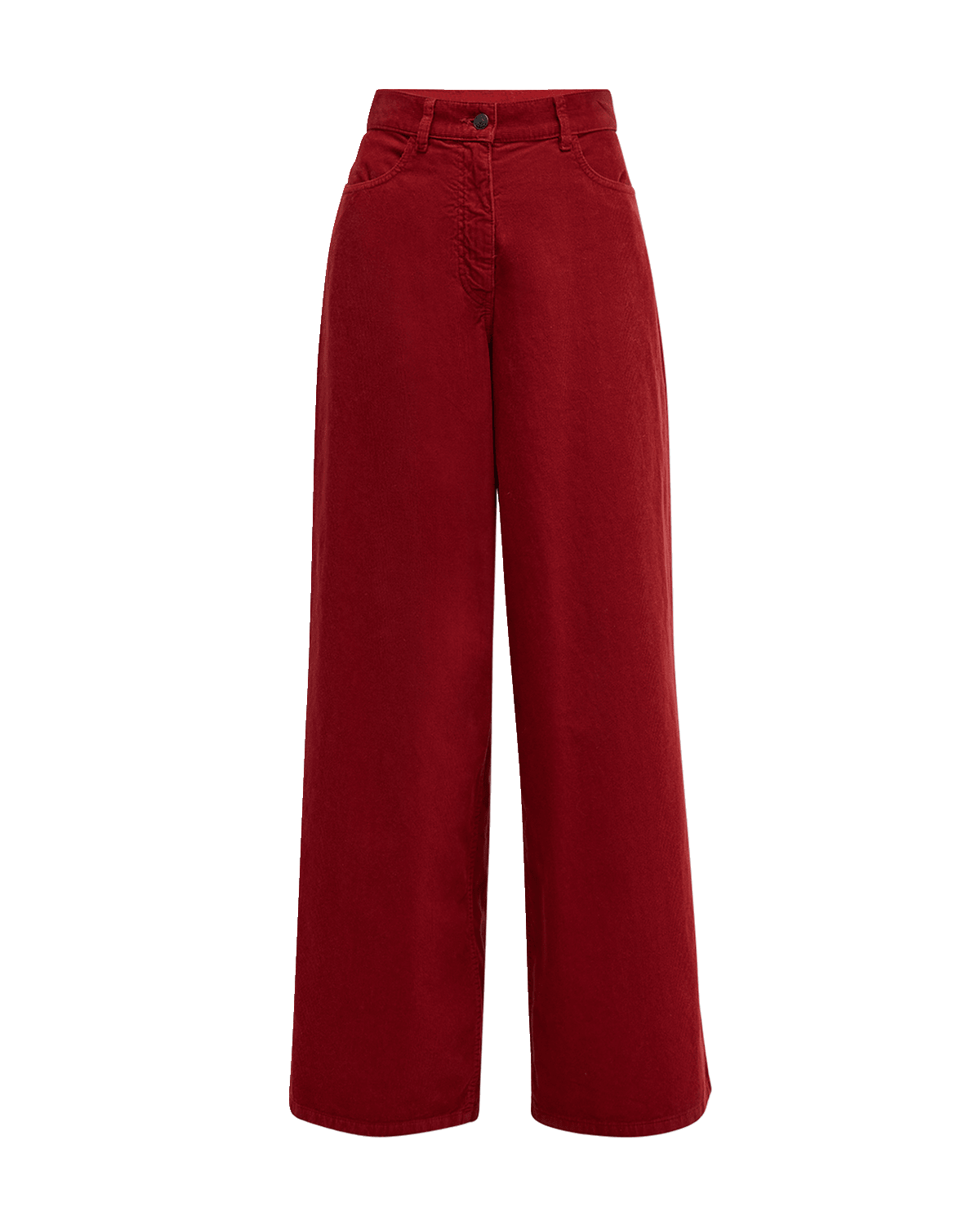 THE ROW Chan Wide-Leg Corduroy Pants