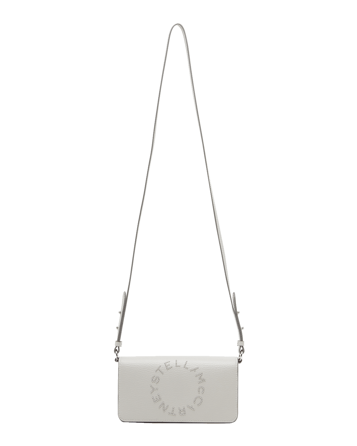 Stella McCartney Mini Studded Logo Crossbody Bag