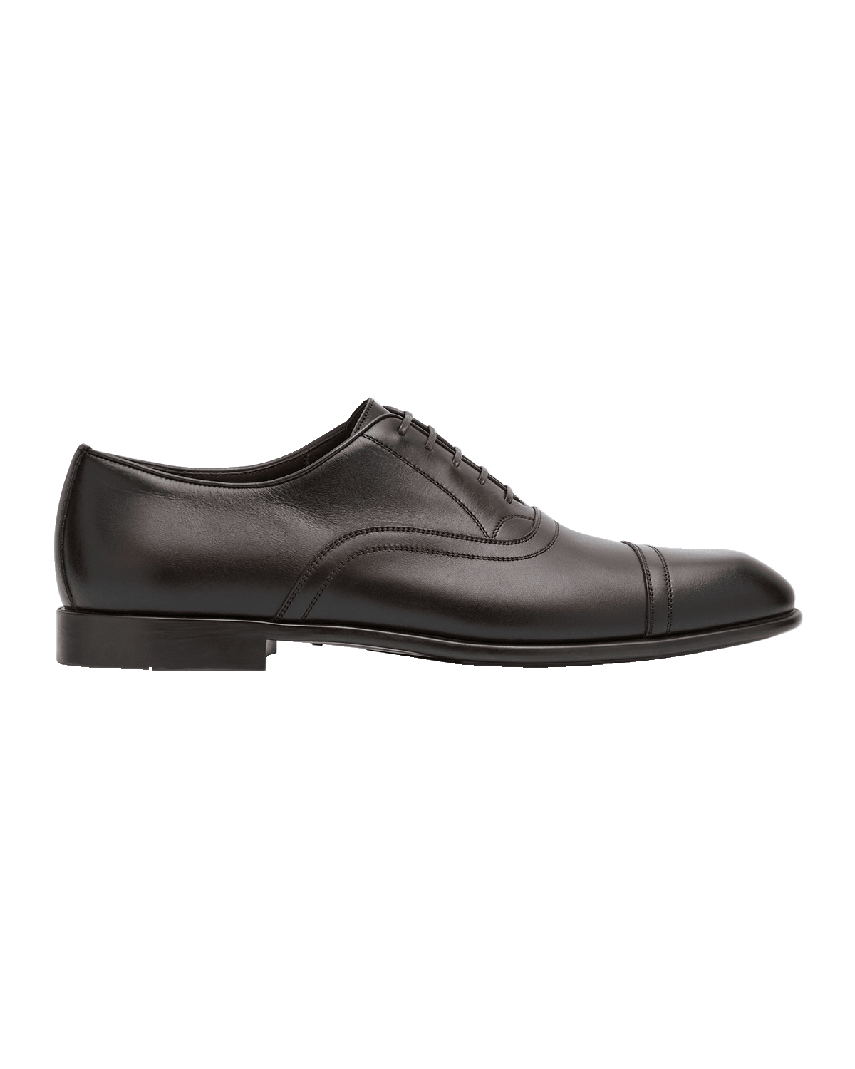 Ferragamo Men's Cortez Leather Oxford Shoes