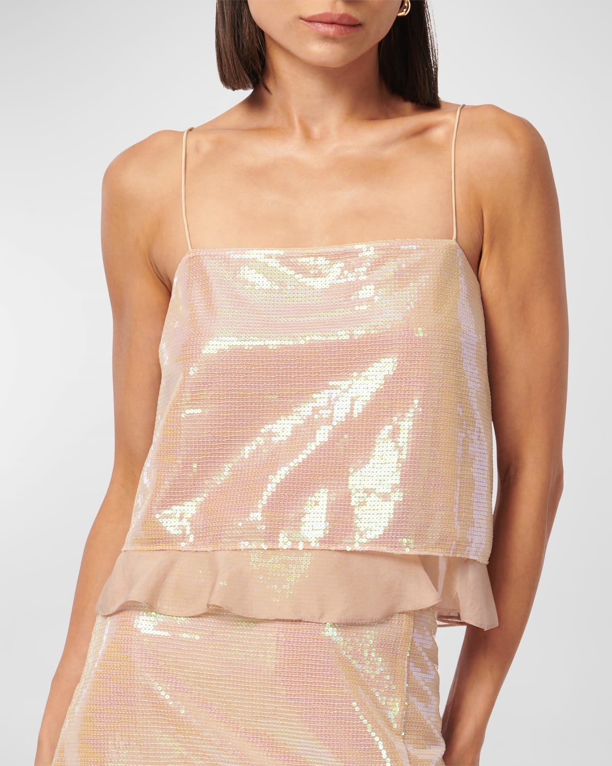 Cami NYC Jojo Sequin Combo Cami
