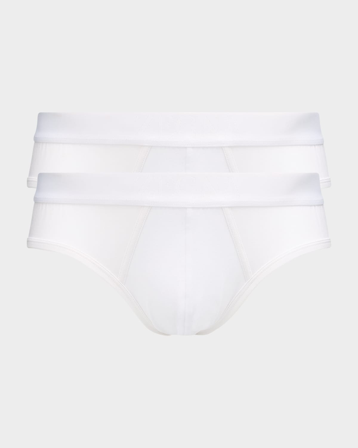 ZEGNA Men 's 2-Pack Cotton Midi Briefs