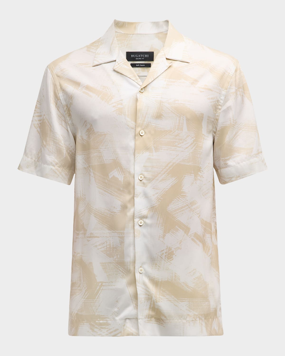 Bugatchi Men's Jackson Camp Shirt
