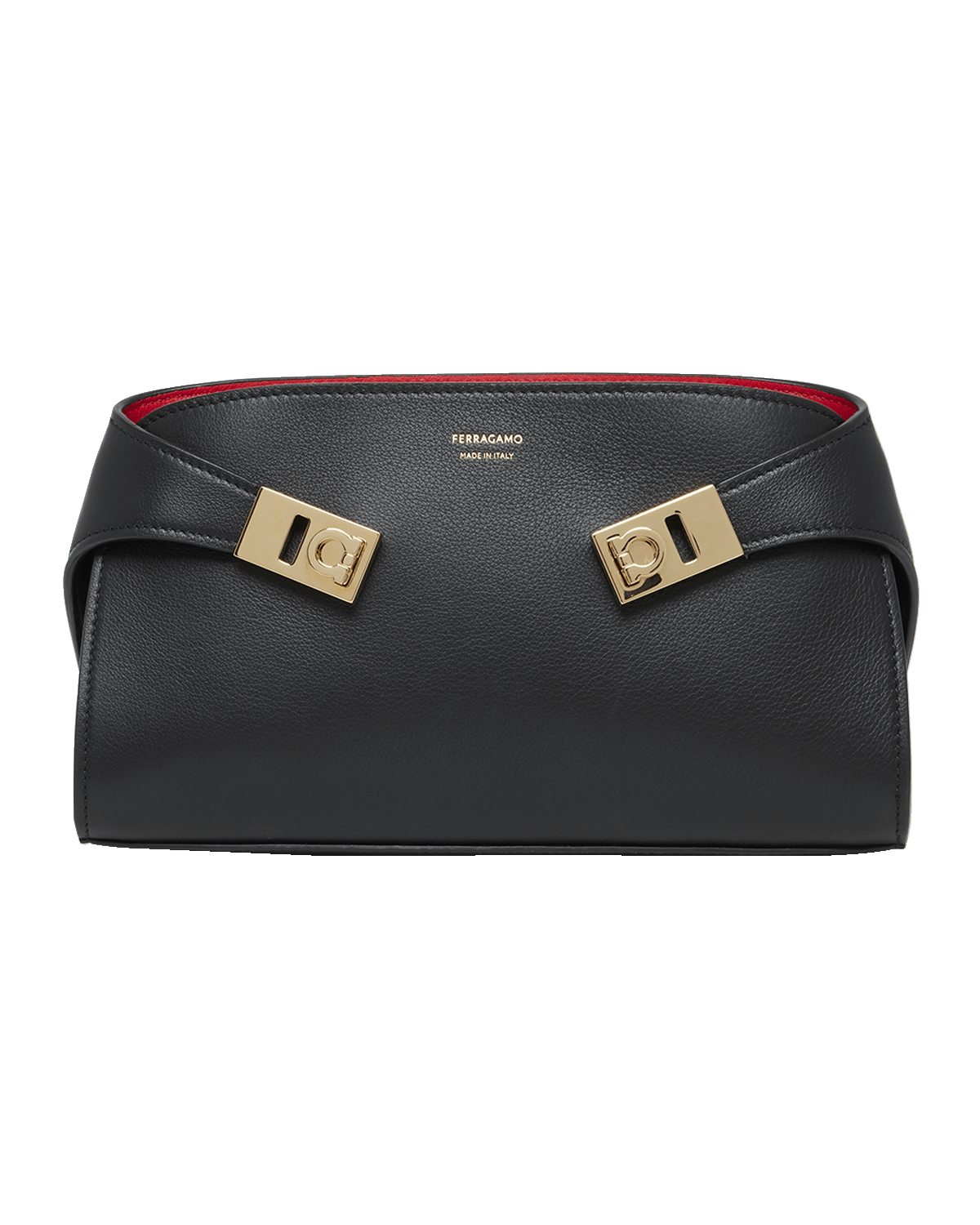 Ferragamo Hug Colorblock Leather Crossbody Bag