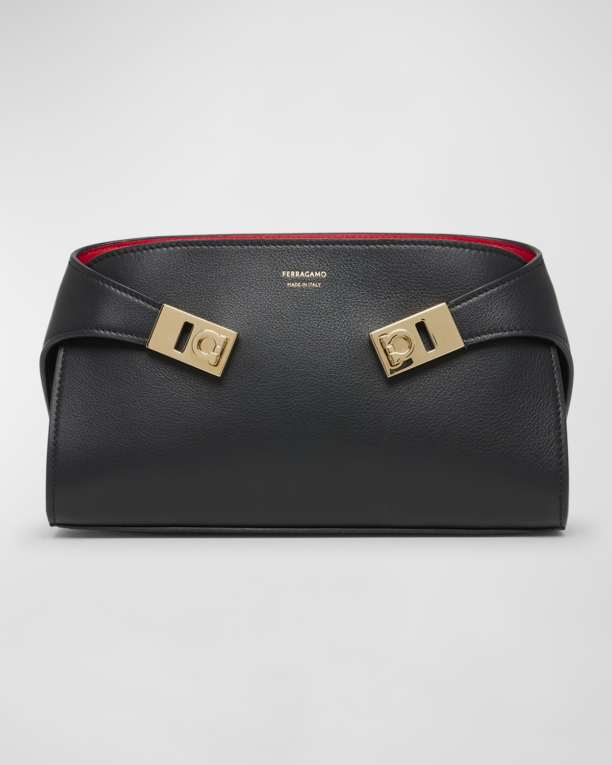 Ferragamo Hug Colorblock Leather Crossbody Bag