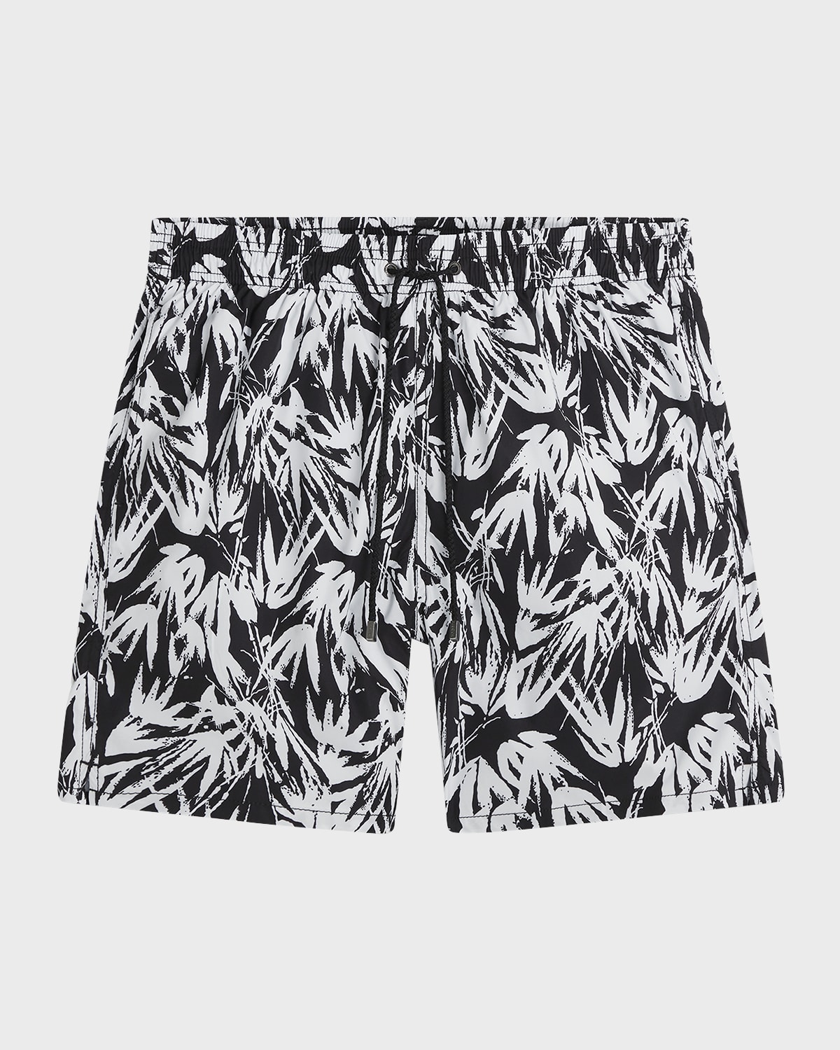 Bugatchi Men's Cosmo Mid-Length Swim Shorts
