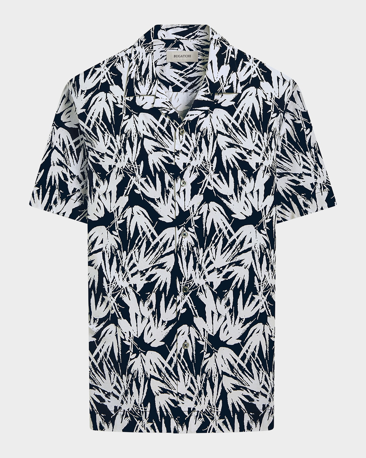 Bugatchi Men's Cole Short-Sleeve Ooohcotton Shirt