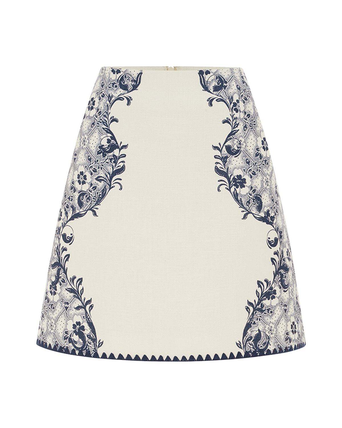 ALEMAIS Airlie Floral-Print Mini Skirt