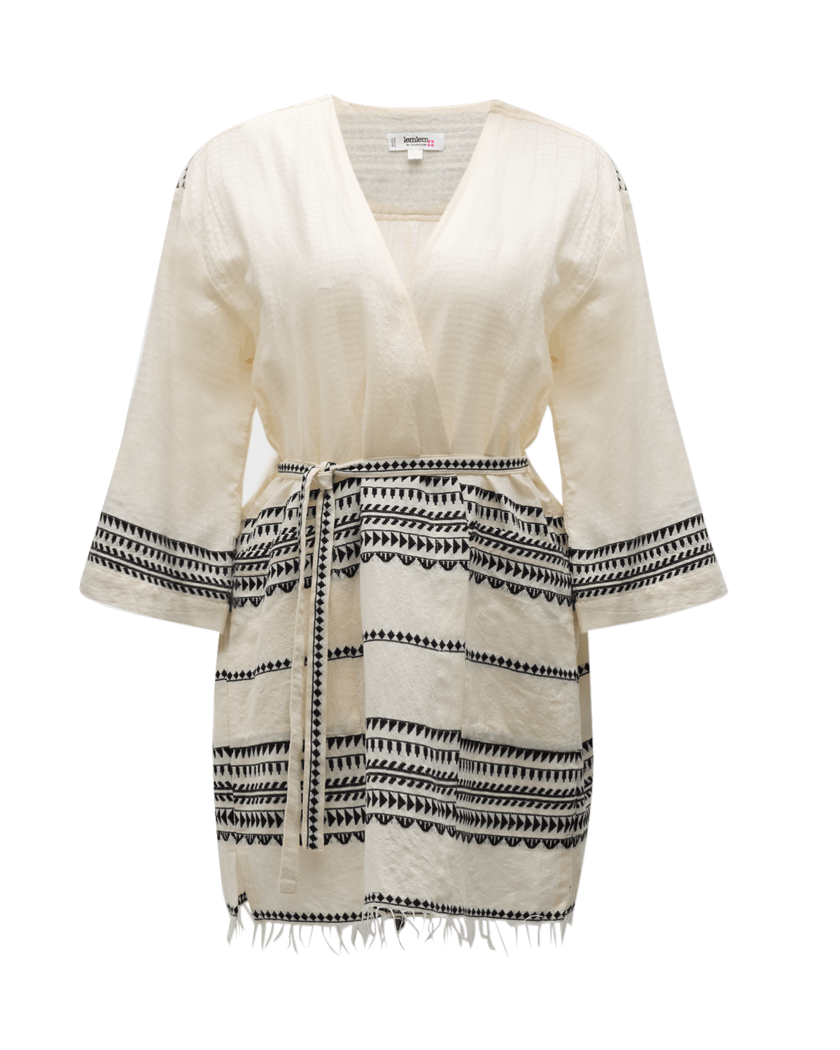 lemlem Imani Handwoven Robe Coverup