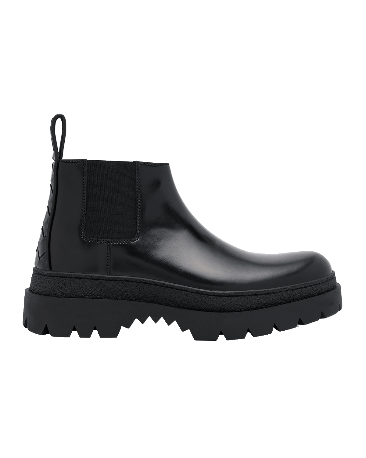 Bottega Veneta Men's Highway Calf Leather Chelsea Boots