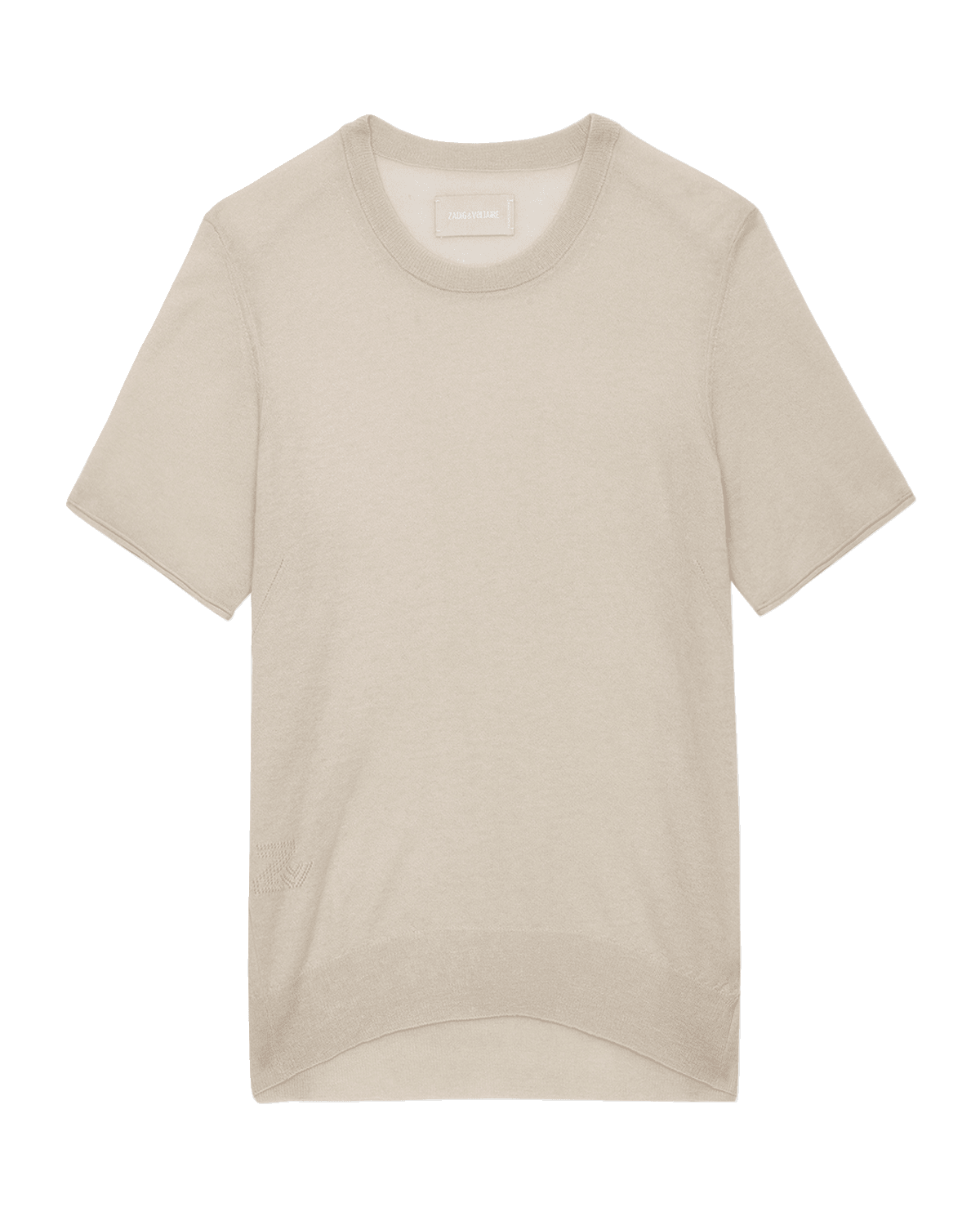 Zadig & Voltaire Ida Cashmere Short-Sleeve Sweater