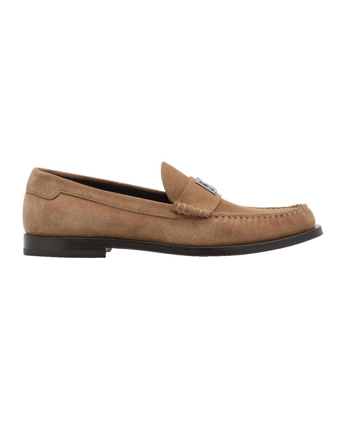 Dolce&Gabbana Men's City Suede Penny Loafers