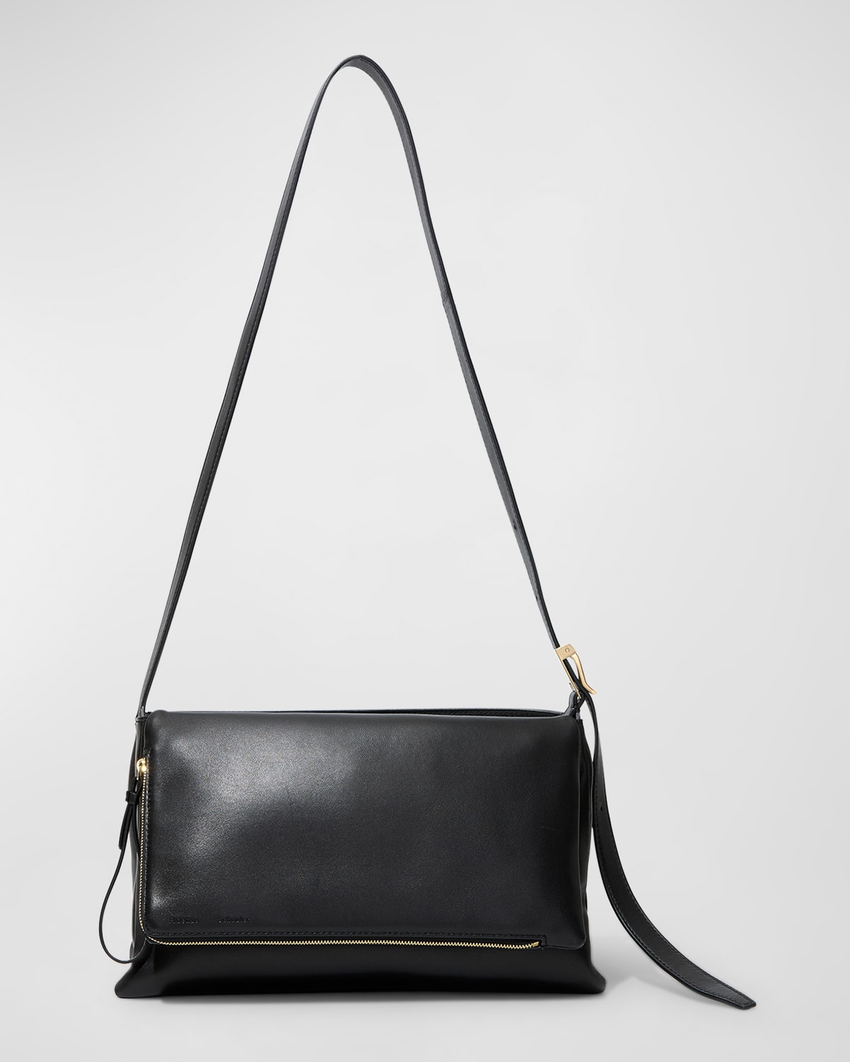 Proenza Schouler City Small Napa Leather Shoulder Bag