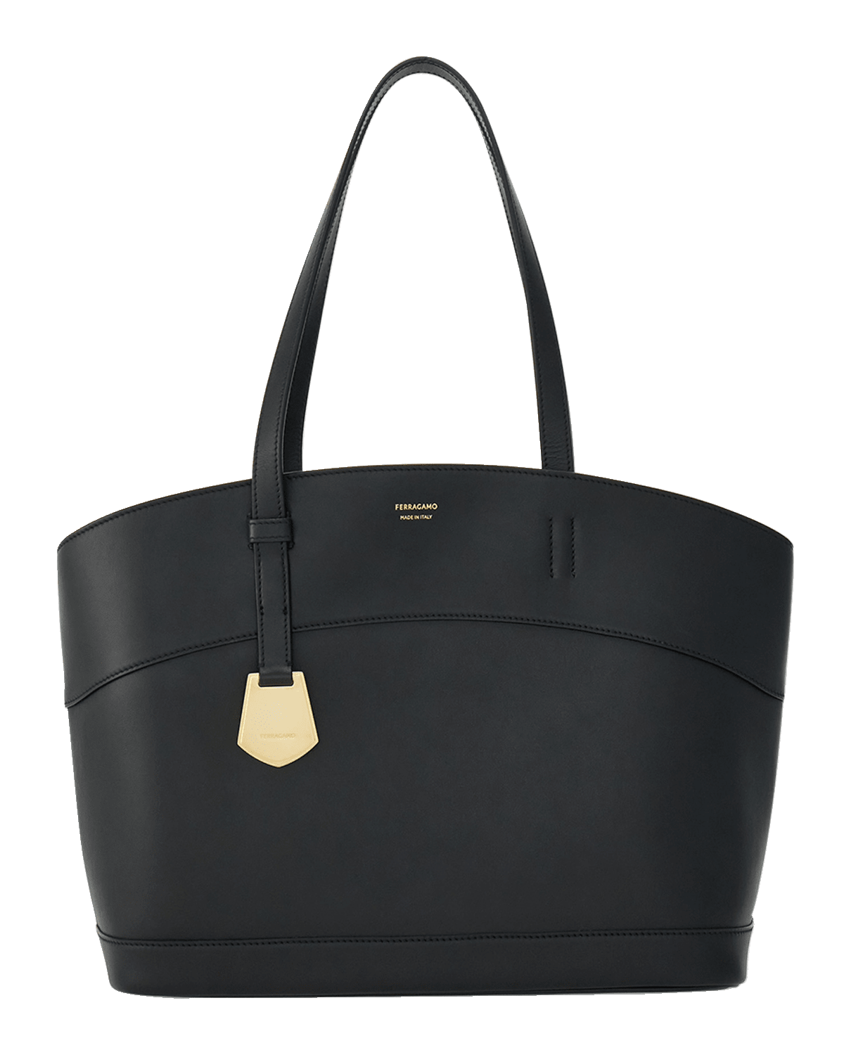Ferragamo Charming Small Leather Tote Bag