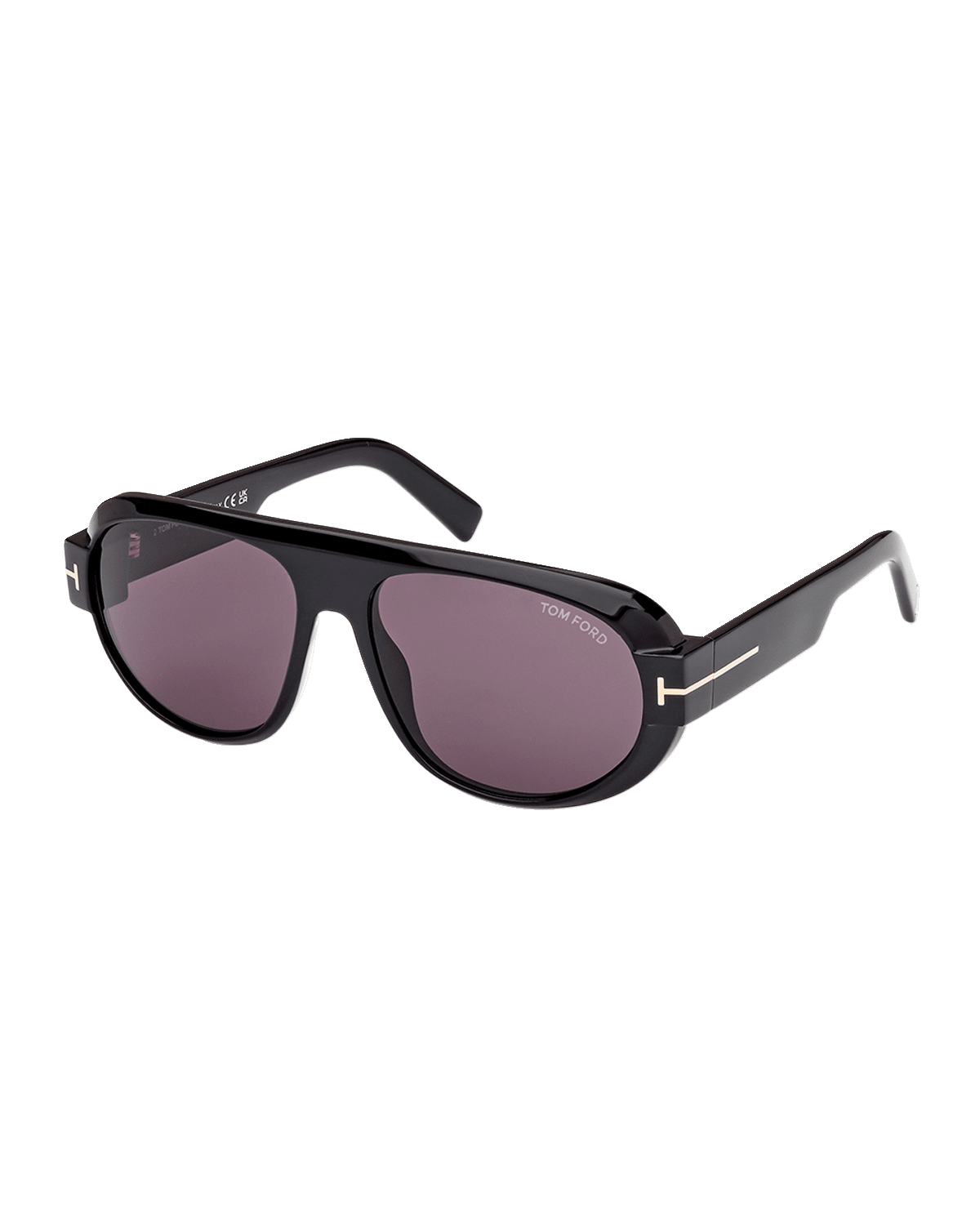 TOM FORD Men's Blake-02 Acetate Round Sunglasses