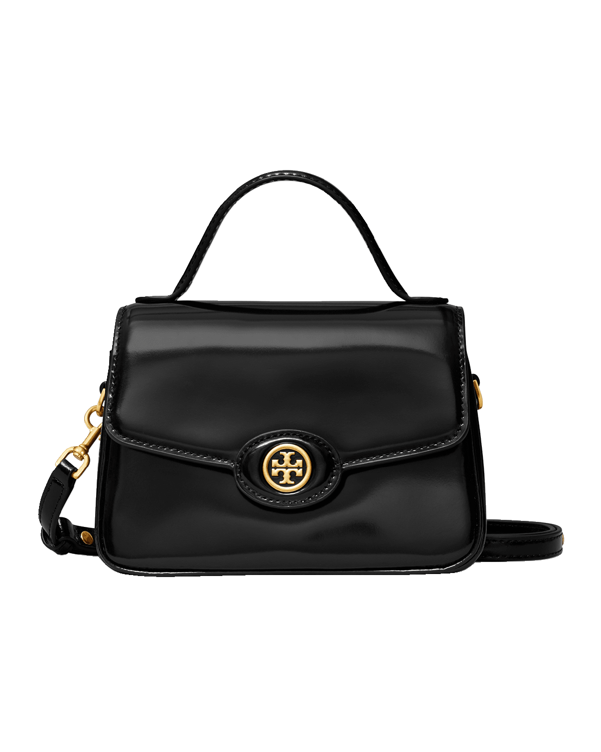 Tory Burch Robinson Small Leather Top-Handle Bag