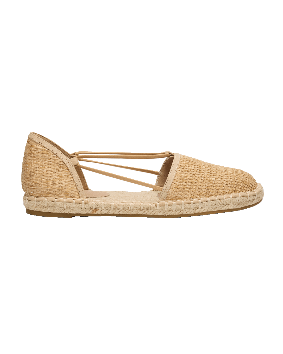 Eileen Fisher Lee Raffia Ballerina Espadrille Flats