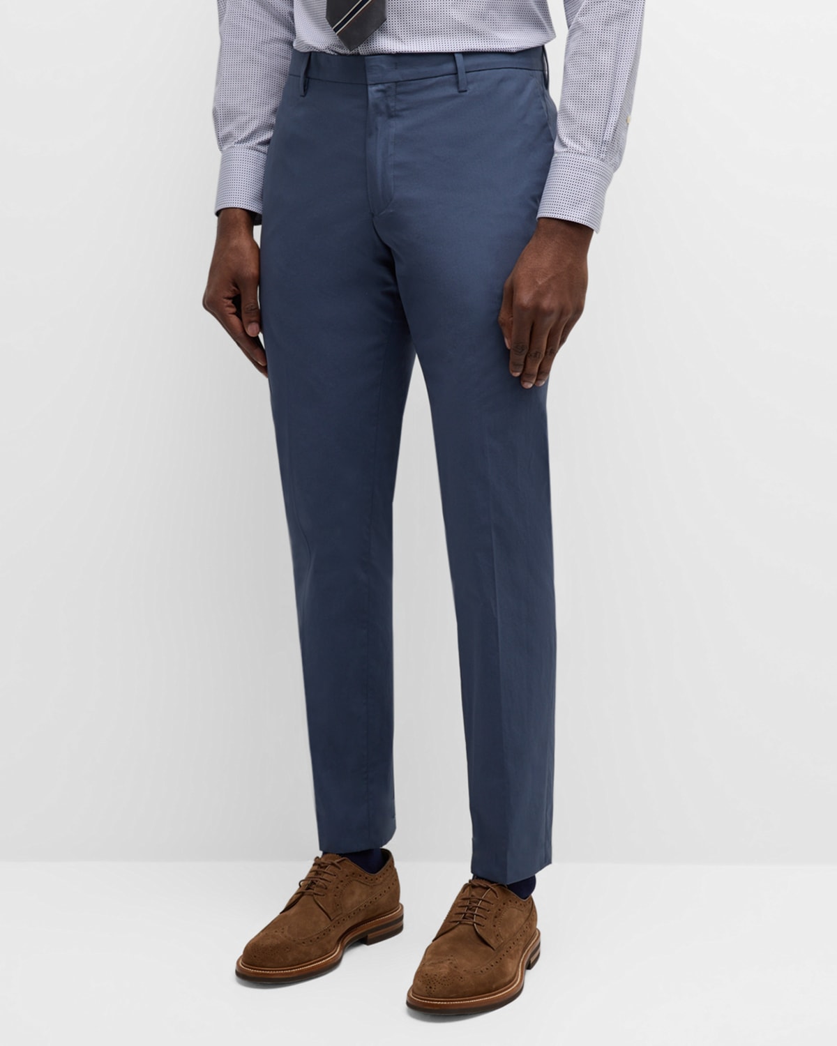 Paul Smith Men's Organic Cotton Slim Dress Pants