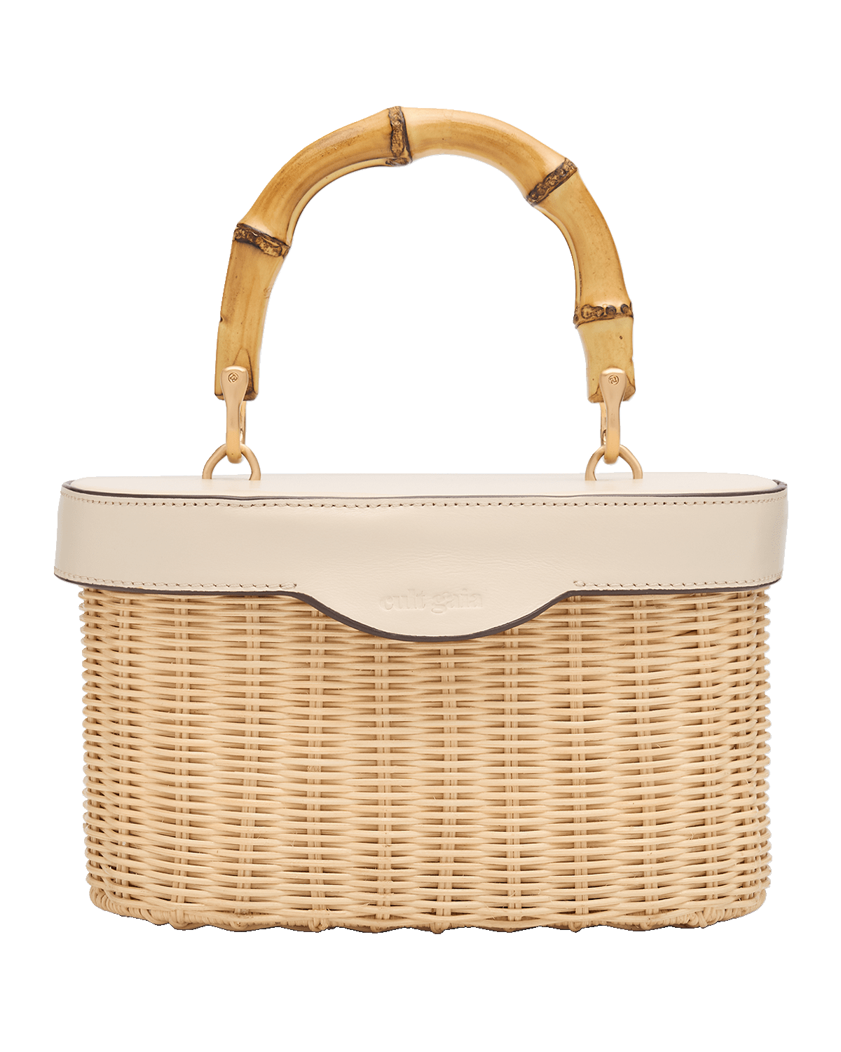 Cult Gaia Gwyneth Basket Top-Handle Bag